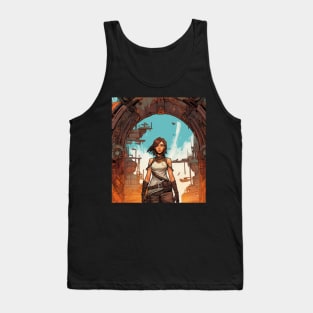 Post Apocalyptic Survivor Tank Top